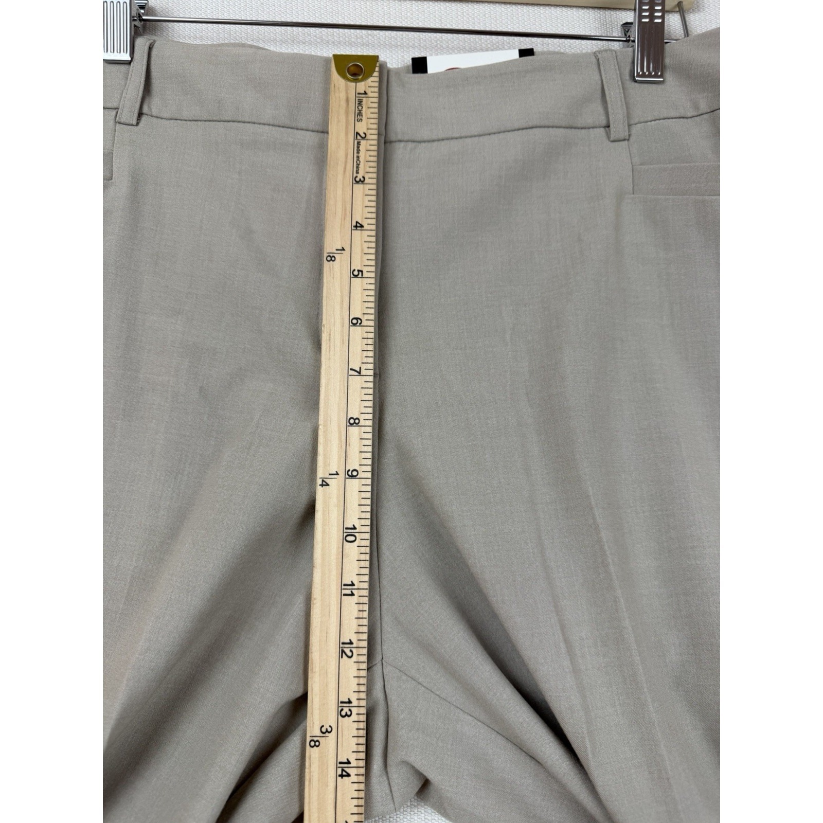 Nwt Dress Barn Roz & Ali Secret Agent Tummy Control Crop Pants Size 16w Stretch — image 5 of 8